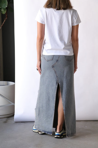 Tシャツ・カットソー MM6 MAISON MARGIELA WHITE COTTON T-SHIRT MM6 Maison Margiela Cotton Jersey T-Shirt in White | WE ARE