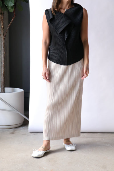 ❣️希少サイズプリーツプリーズMONTHLY JULY LIGHT BEIGE 5 値下げ  