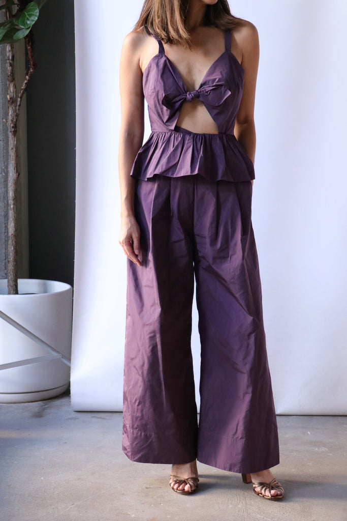 Rachel Comey Alsen Top in Prune tops-blouses Rachel Comey 