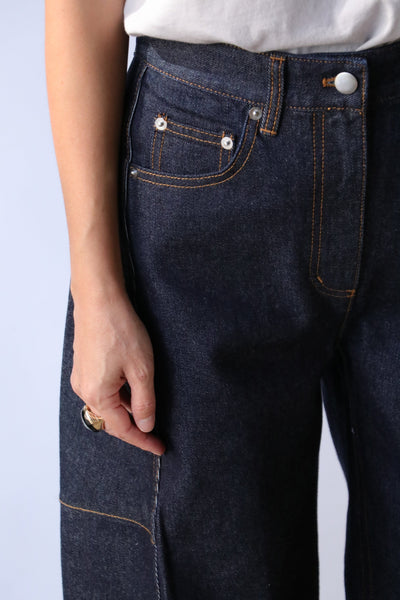 Indigo Denim Sid Jean – Tibi Official