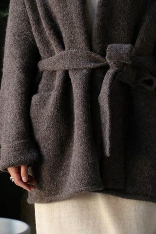 カーディガン Lauren Manoogian SHORT HOODIE GAWN New Arrivals: Lauren Manoogian | WE ARE ICONIC