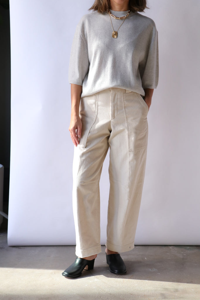 Closed Rhannon Relaxed Pants in Pearl Beige