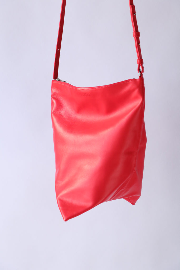 Gauchere Handbag in Scarlet Red