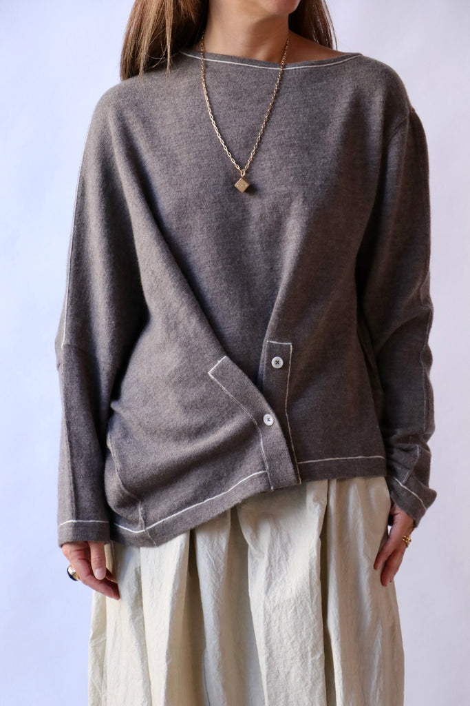 Lauren Manoogian Stitch Button Pullover