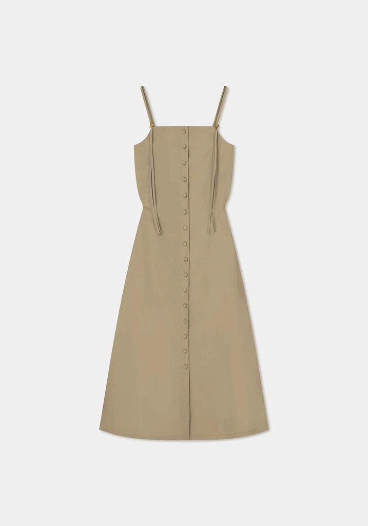 Aeron Dionne Midi Dress in Olive Dresses Aeron 