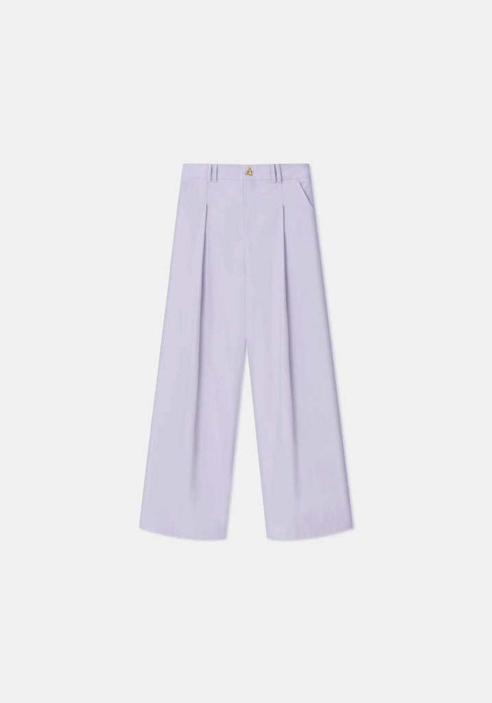 Aeron Wellen Wide Leg Pants in Lilac Bottoms Aeron 