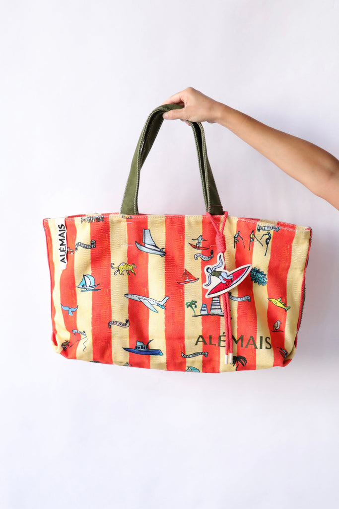 Alémais All Aboard Oversize Tote Accessories Alémais 