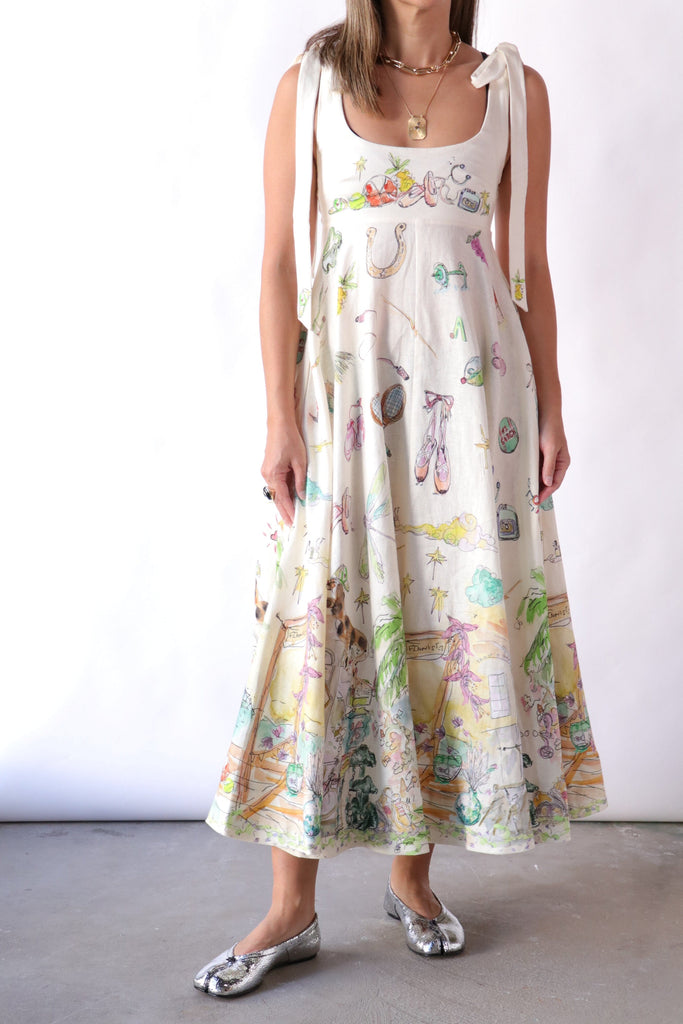 Alémais Anouk Ballet Sundress in Multi dresses Alémais 