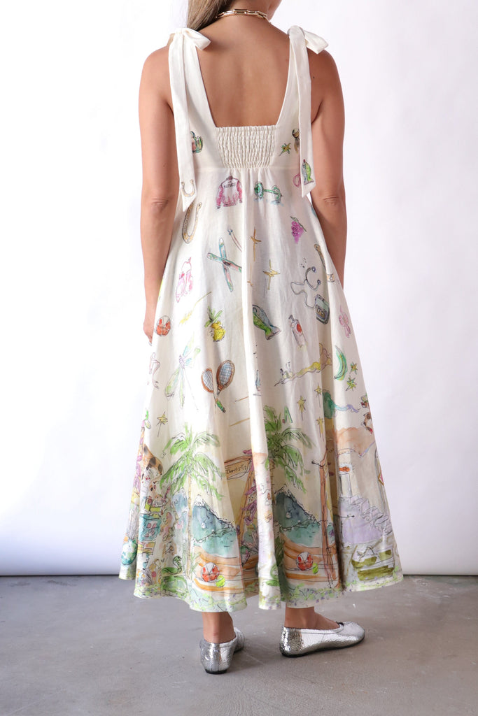 Alémais Anouk Ballet Sundress in Multi dresses Alémais 