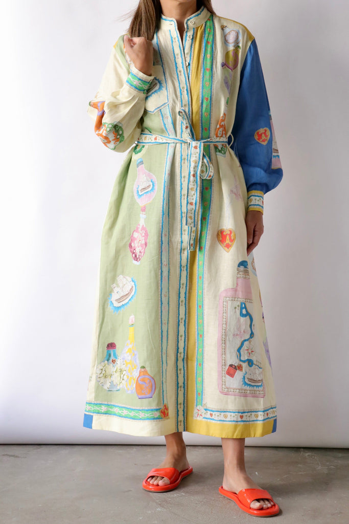 Alémais Elixir Shirtdress in Multi Dresses Alémais 