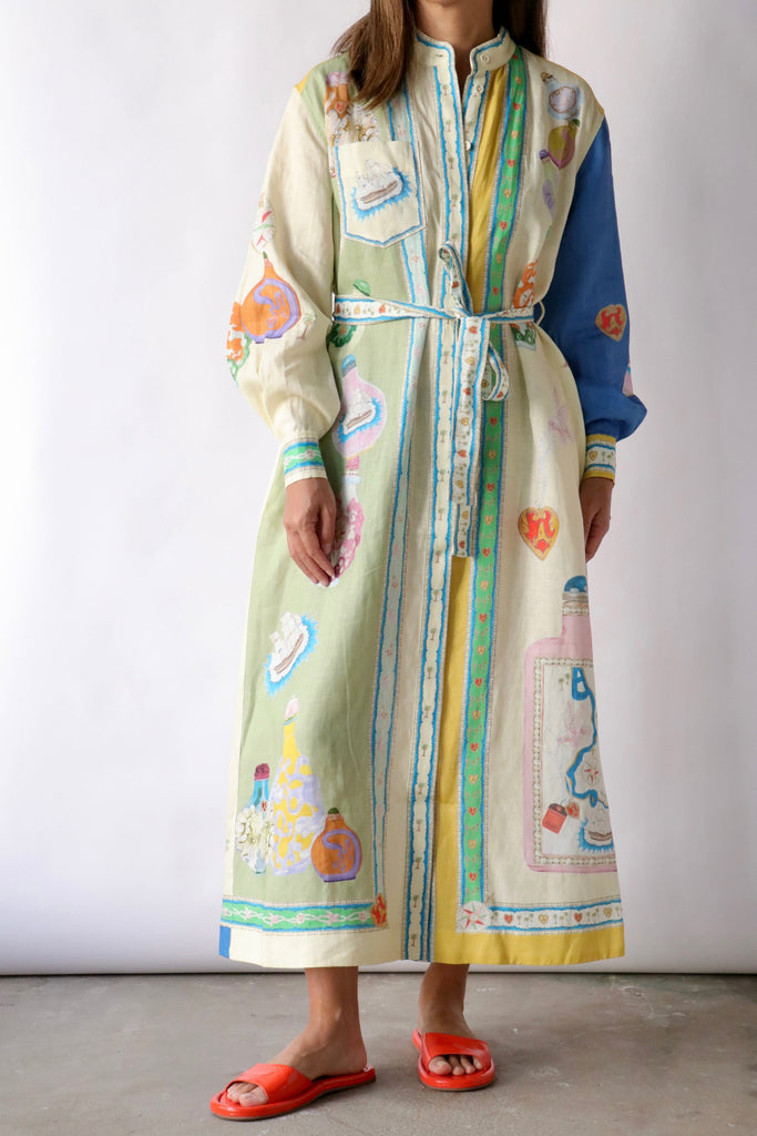 Alémais Elixir Shirtdress in Multi Dresses Alémais 