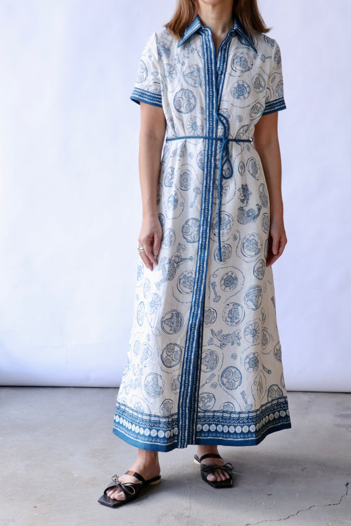 Lucky Shirt DRESS, IVORY / AU 4/ US 0