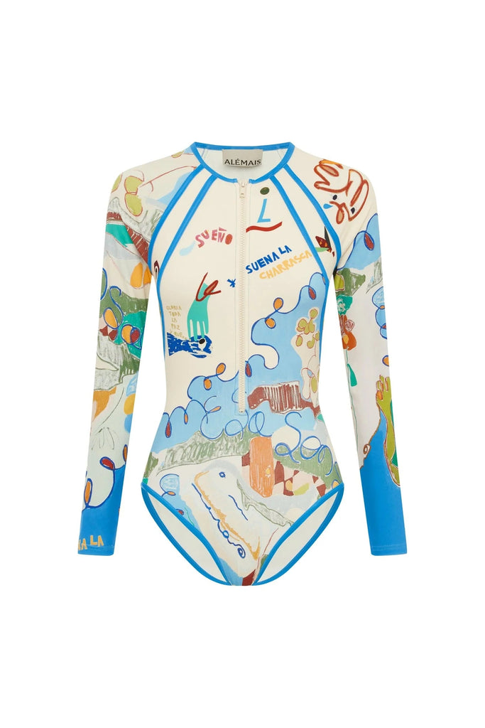 Alémais Nadia Long Sleeve One Piece Swim Alémais 