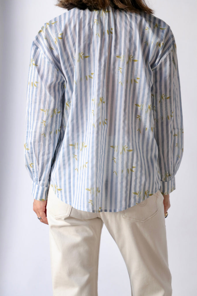 Alix of Bohemia Kiki Magnolia Stripe Shirt tops-blouses Alix of Bohemia 