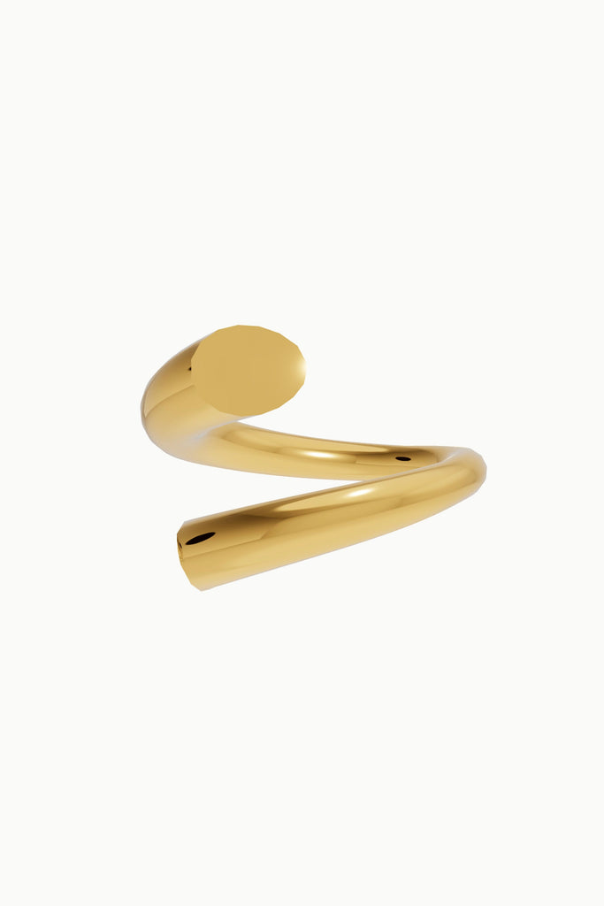 Charlotte Chesnais Bague Biseau Ring in Gold Vermeil Jewelry Charlotte Chesnais 