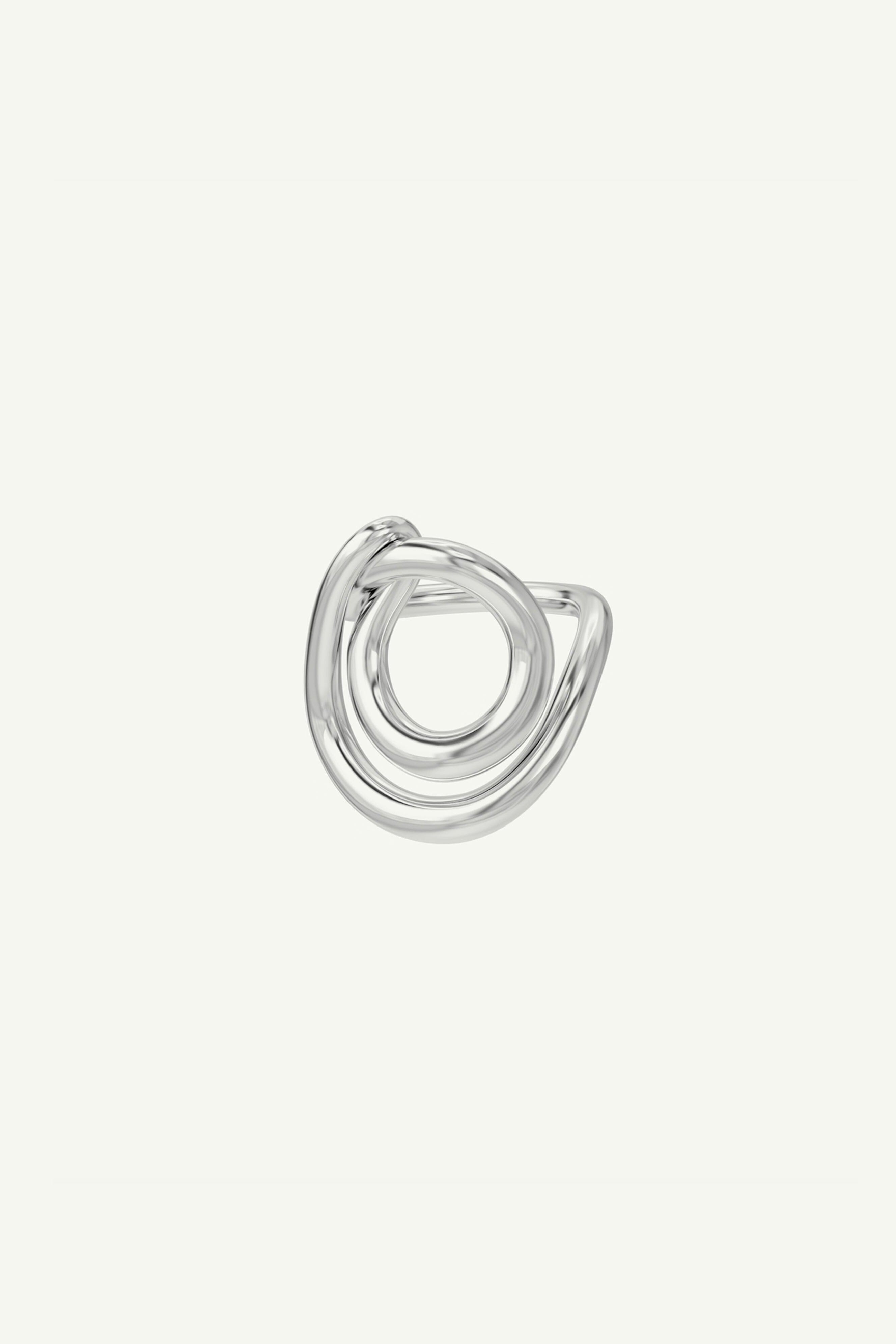 Charlotte Chesnais Bague Lasso in Sterling Silver | WE ARE