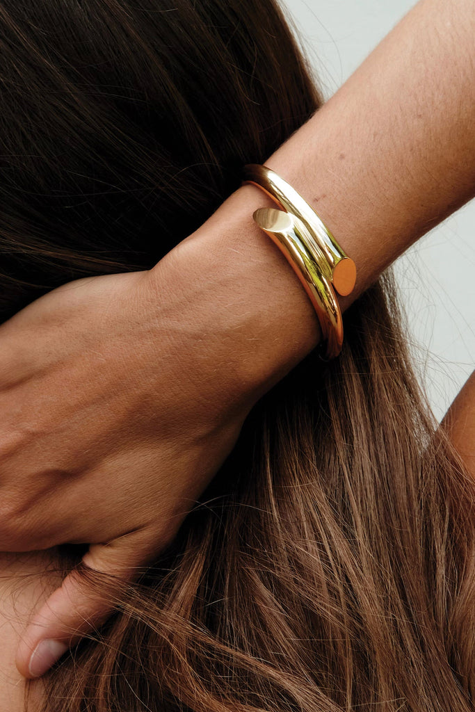 Charlotte Chesnais Biseau Bracelet in Gold Vermeil Jewelry Charlotte Chesnais 