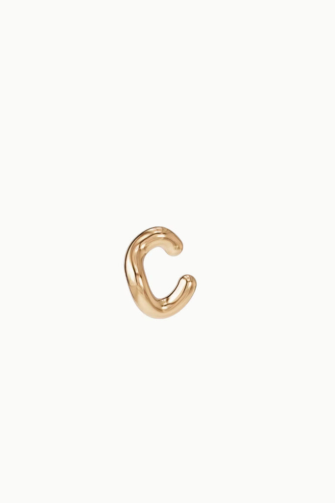 Charlotte Chesnais Bo Cuff Wave Earring in Gold Jewelry Charlotte Chesnais 