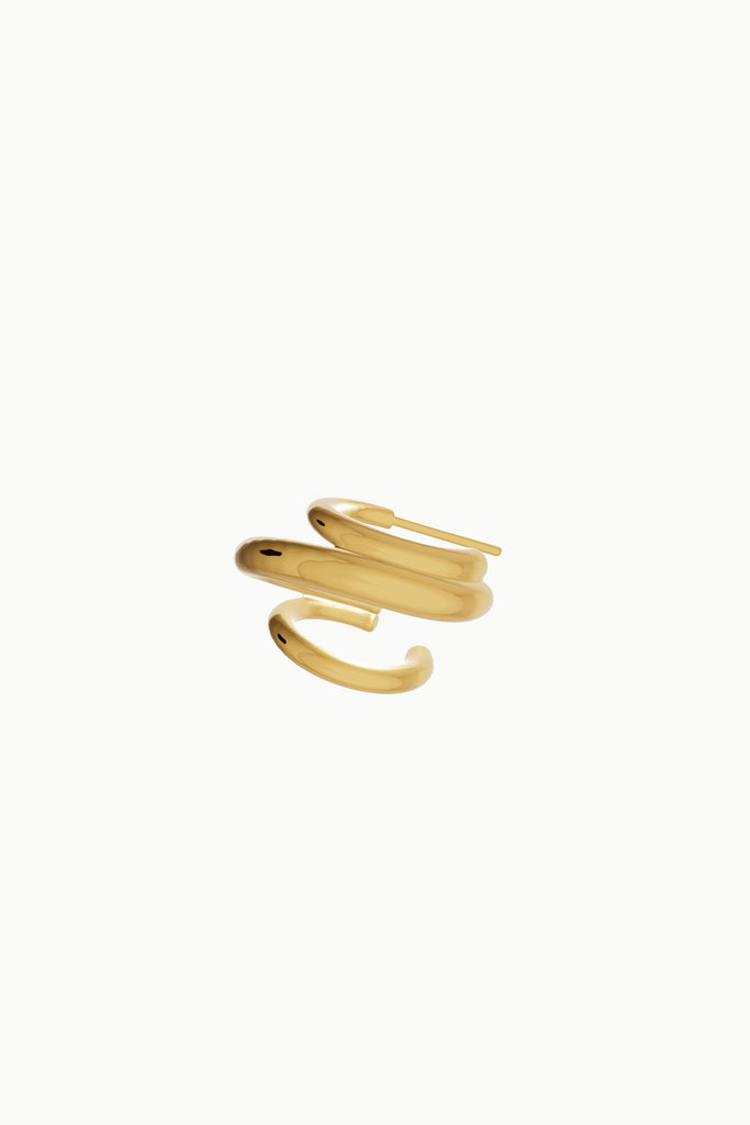 Charlotte Chesnais Triplet Earring 18K Gold Vermeil Jewelry Charlotte Chesnais 