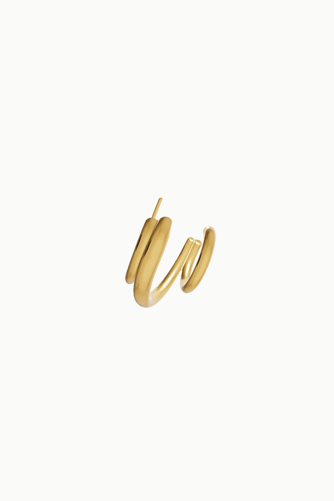 Charlotte Chesnais Triplet Earring 18K Gold Vermeil Jewelry Charlotte Chesnais 