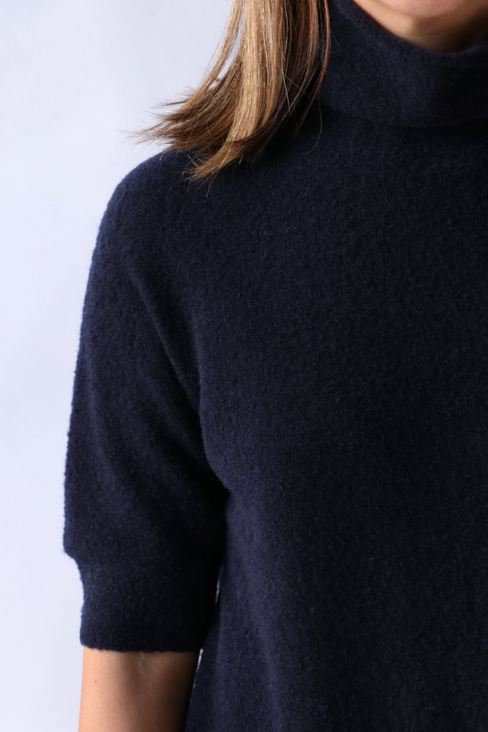 Christian Wijnants Kaluh Sweater in Navy Knitwear Christian Wijnants 