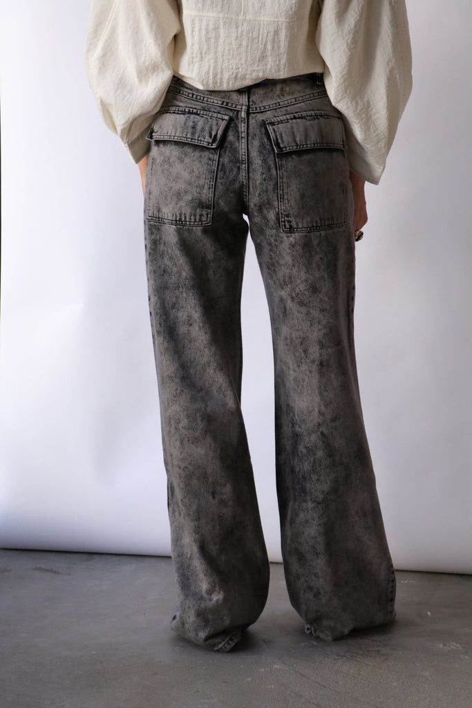 Christian Wijnants Presca Pants in Artic Grey Bottoms Christian Wijnants 