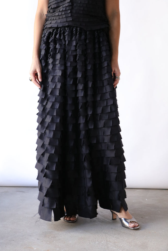 Christian Wijnants Sheenar Skirt in Black Bottoms Christian Wijnants 