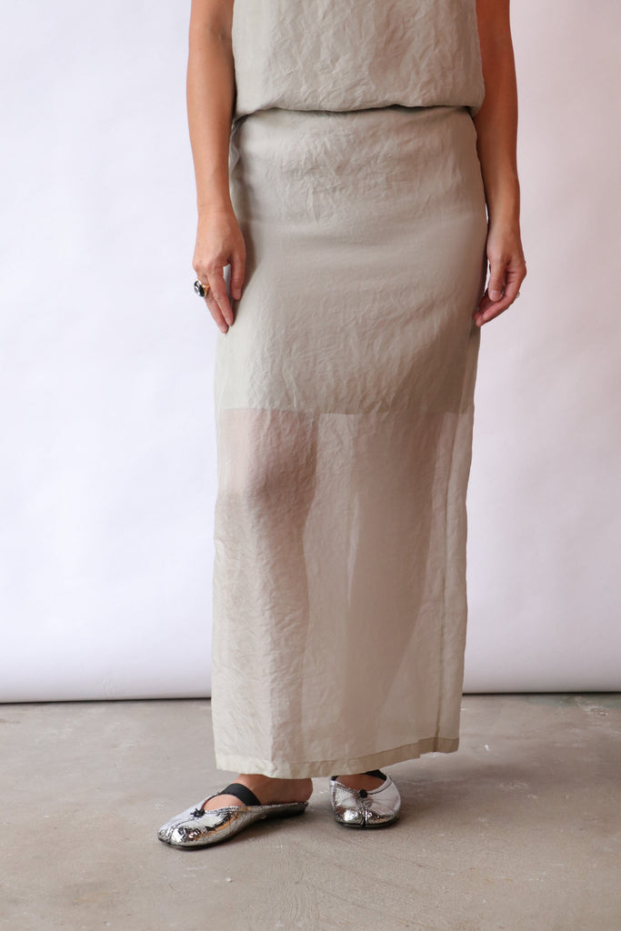Christian Wijnants Susalo Skirt in Clay Bottoms Christian Wijnants 