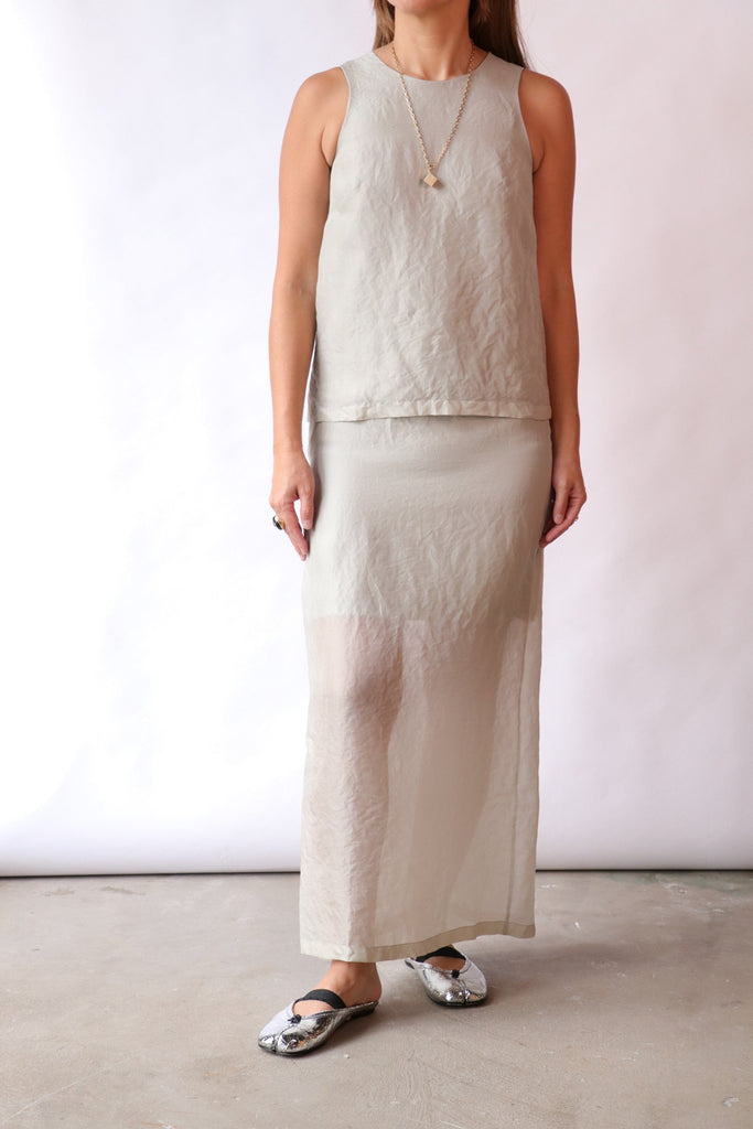 Christian Wijnants Tinar Top in Clay tops-blouses Christian Wijnants 