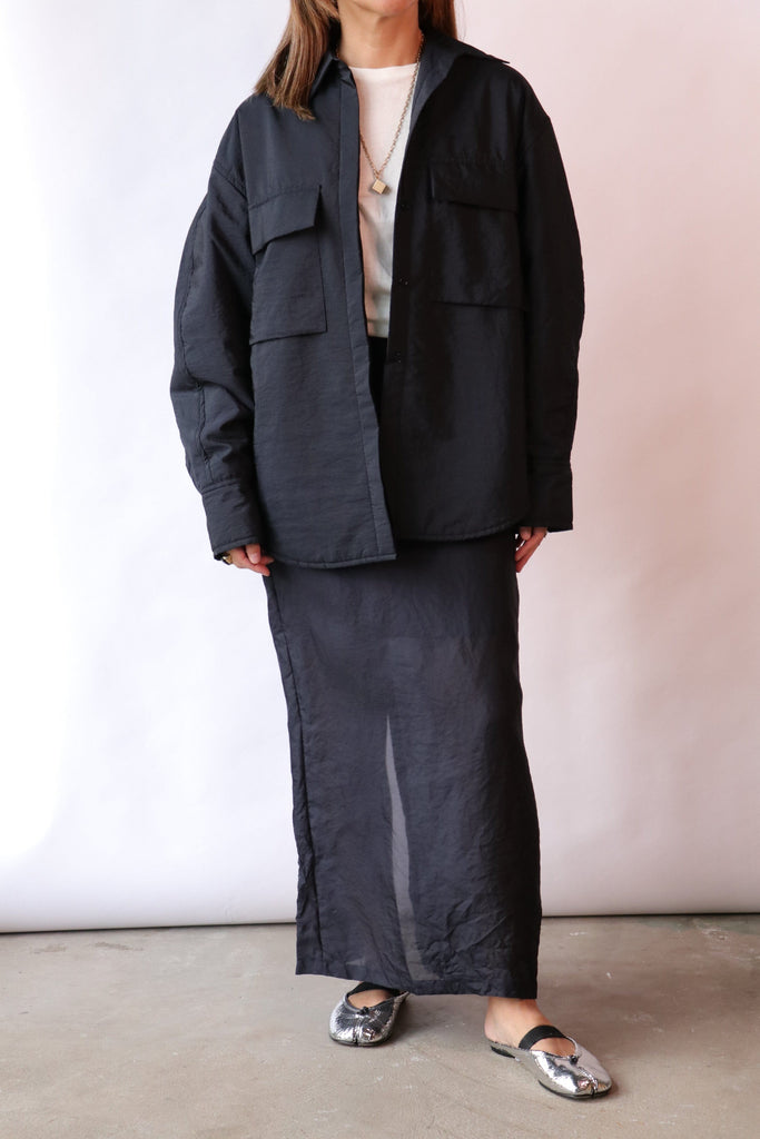 Christian Wijnants Toka Top in Navy tops-blouses Christian Wijnants 