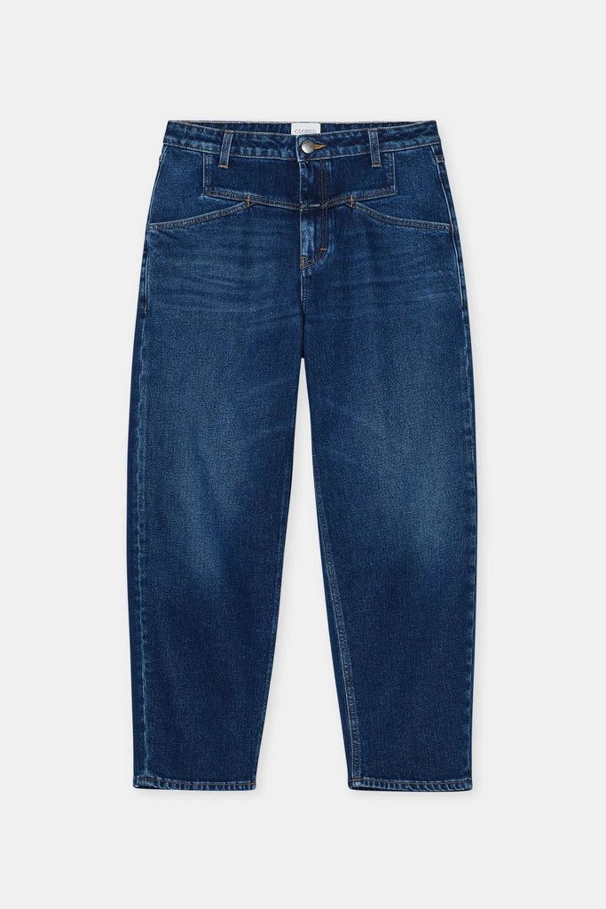 Closed Relaxed Jeans - Stover-X in Dark Blue Bottoms Closed 