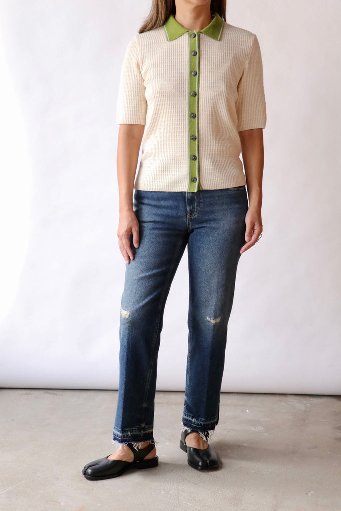 Closed Straight Jeans - Milo in Dark Blue Bottoms Closed 