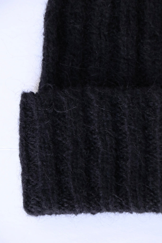 Cordera Baby Alpaca Beanie in Black Accessories Cordera 