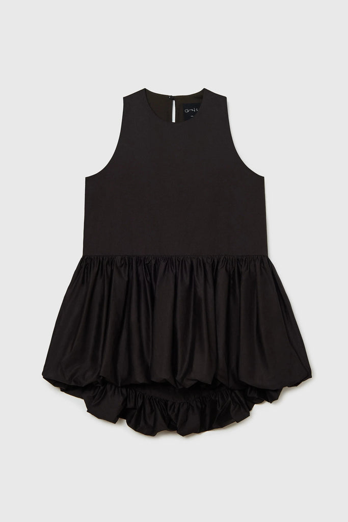 Cordera Balloon Mini Dress in Brown Dresses Cordera 