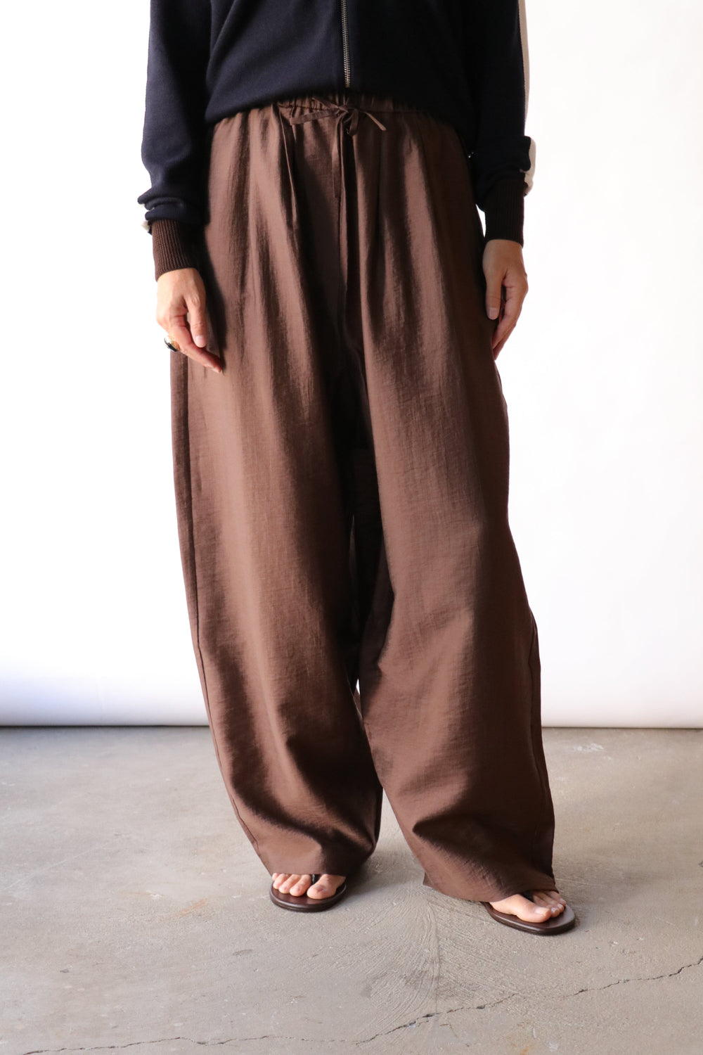 Cordera Maxi Pants in Brown