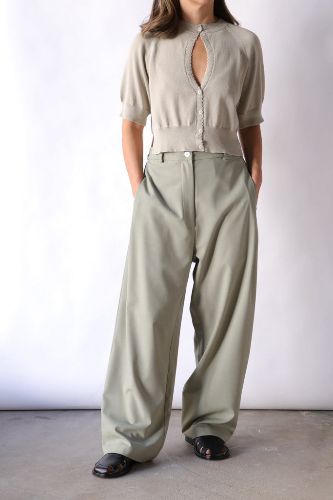 Cordera Wide Leg Pants in Salvia Bottoms Cordera 