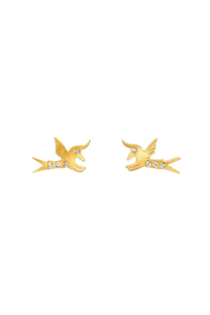 Darius Lovers Studs w/ Diamonds Jewelry Darius 