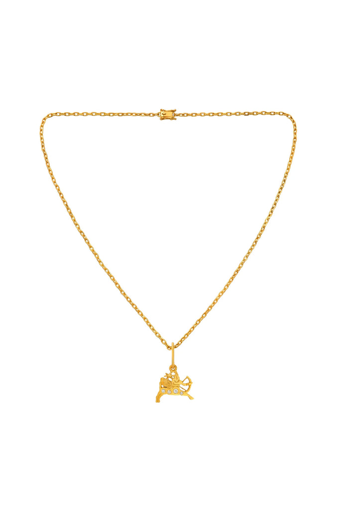 Darius Mini Dendera Zodiac Charm- Sag Jewelry Darius 