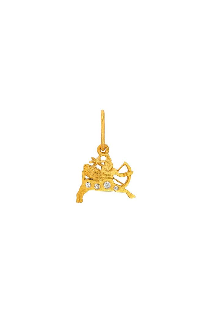 Darius Mini Dendera Zodiac Charm- Sag Jewelry Darius 