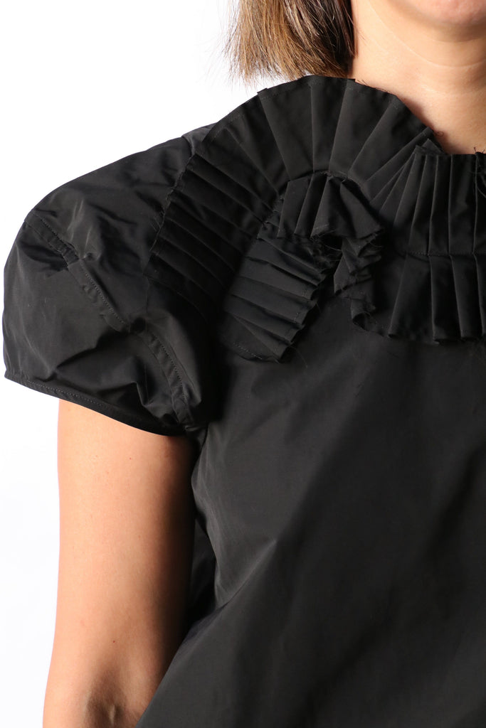 Fabiana Pigna Perla Blouse in Onyx tops-blouses Fabiana Pigna 