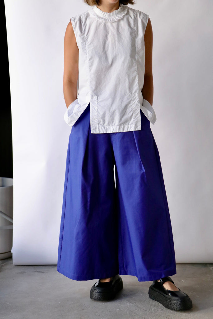 Fabiana Pigna Pliny Pant in Cobalt Bottoms Fabiana Pigna 