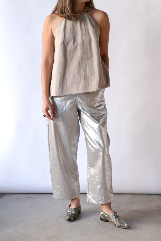 Fabiana Pigna Torme Pants in Silver Bottoms Fabiana Pigna 