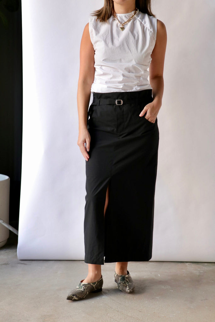 Gauchere Skirt in Black Bottoms Gauchere 