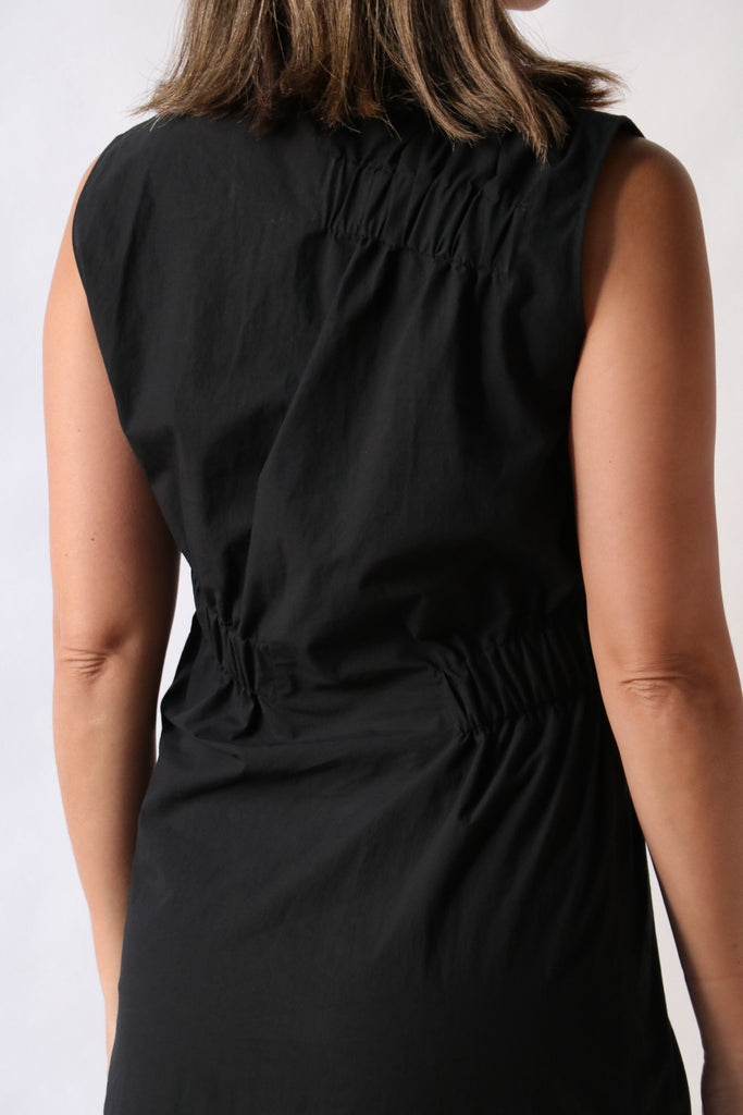 Gauchere Sleeveless Dress in Black Dresses Gauchere 