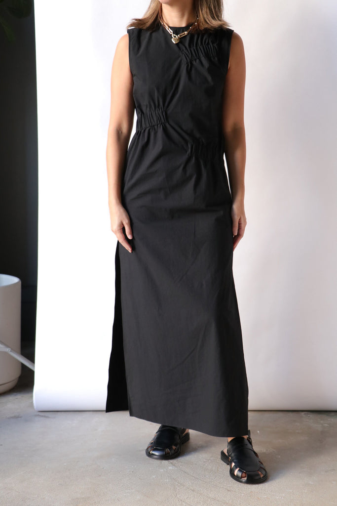 Gauchere Sleeveless Dress in Black Dresses Gauchere 