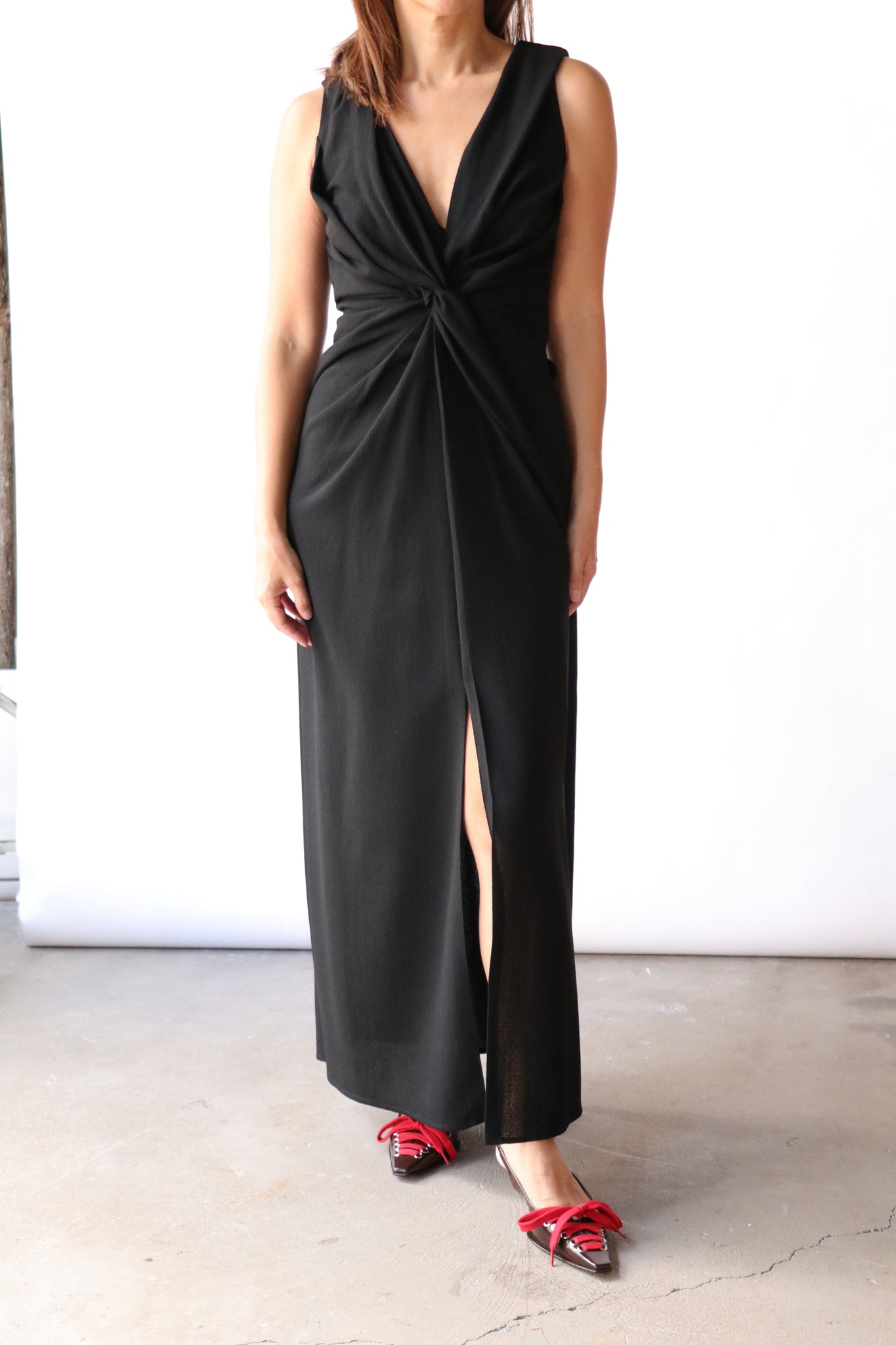 Gauchere Sleeveless Dress in Black Dresses Gauchere 