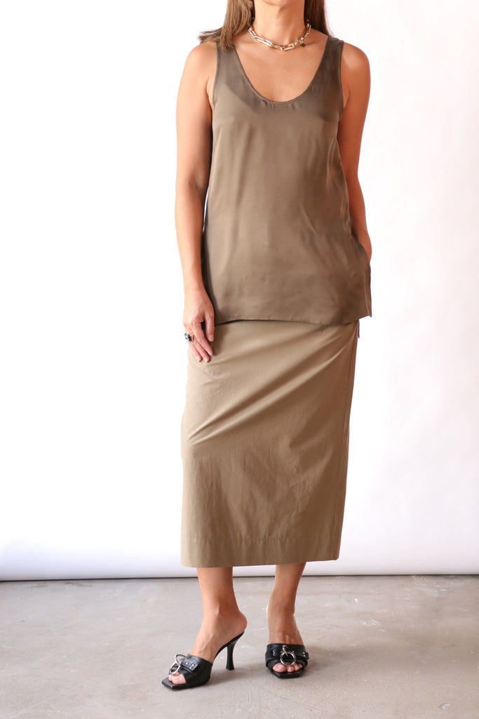 Gauchere Tank Top in Bronze T-Shirts & Tanks Gauchere 