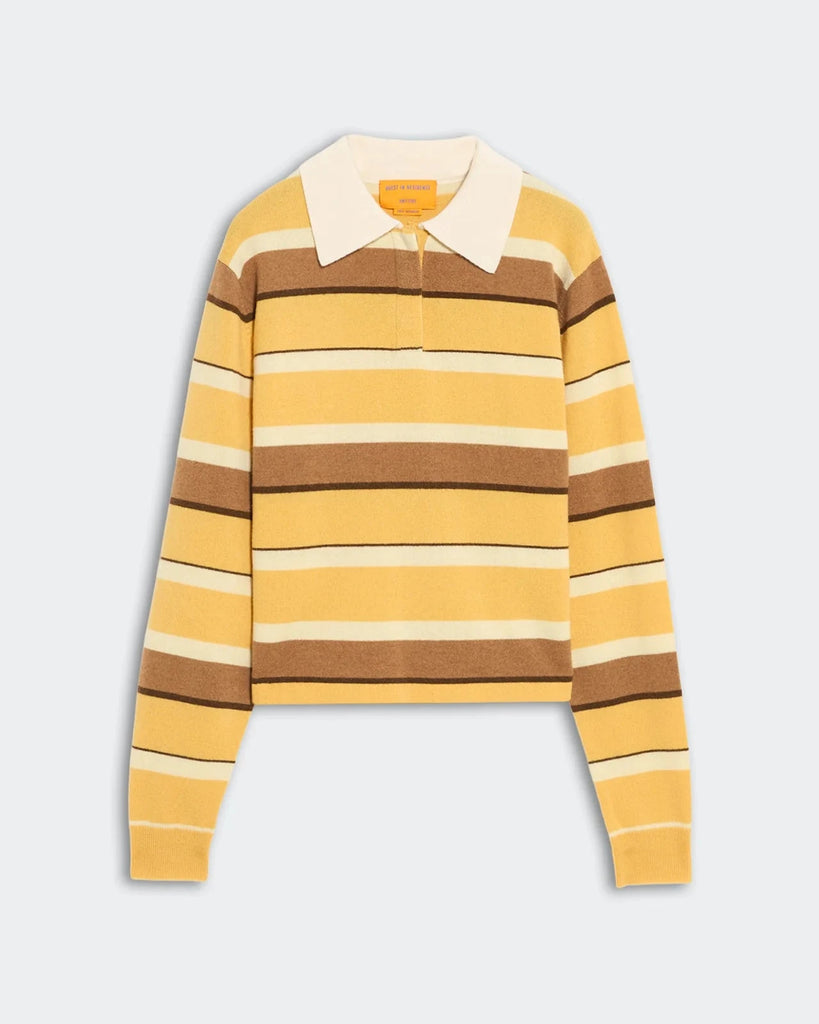 Guest in Residence Cropped Stripe Rugby in Sole Combo Knitwear Guest in Residence 
