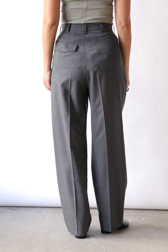 Hache Man Trouser in Grey Bottoms Hache 