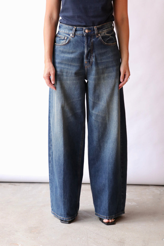 Haikure Bethany Denim in Intense Blue (Short Length) Bottoms Haikure 